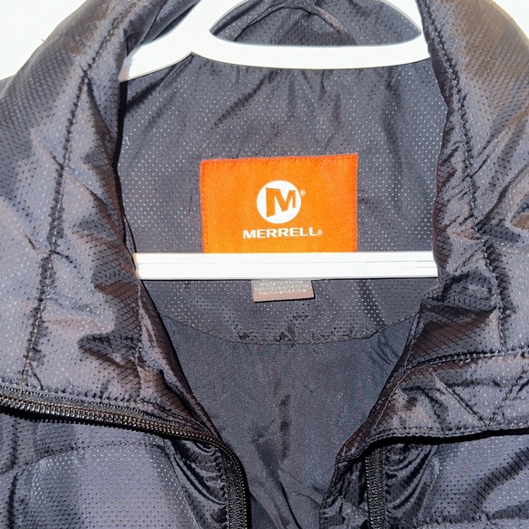 Merrell Black Puffer Jacket - Picture 3 of 7